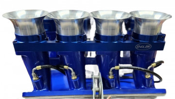 ENGLER 8 STACK LS CHEVY     3-11/16" BUTTERFLIES MECHANICAL  INJECTION FOR METHANOL E-85  OR GAS